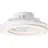Brilliant Mondello Ventilatore Da Soffitto Plastica Bianca 23W 3100lm - 827-865 CCT | 420mm - Telecomando Dimmerabile