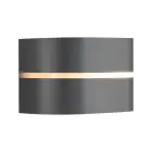 Nordlux Sibelis Luce Da Parete Aluminium Grigio | IP44 - Adatto per E27