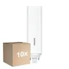 Confezione Multipack 10x Philips CorePro PL-T LED Bulbo HF 18.5W - 830 Luce Calda -  | 4-Pin - Sostitutiva 42W